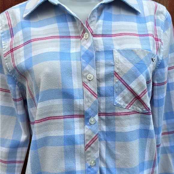 Vineyard Vines Plaid Button Shirt Size 2 - Picture 6 of 11